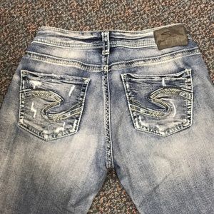 Silver Suki High Bootcut Jeans